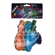 Různobarevné, metalízové balónky (10ks)(GM90)