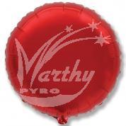 Fóliový balónek červený - 45 cm 