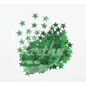 Konfety na stůl hvězdy - zelené, 14,7g