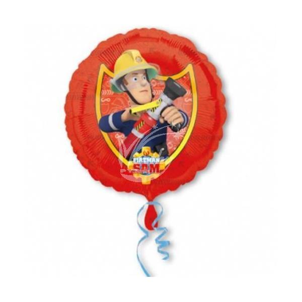 Balón fóliový 43 cm Požárník Sam - Kliknutím zobrazíte detail obrázku.