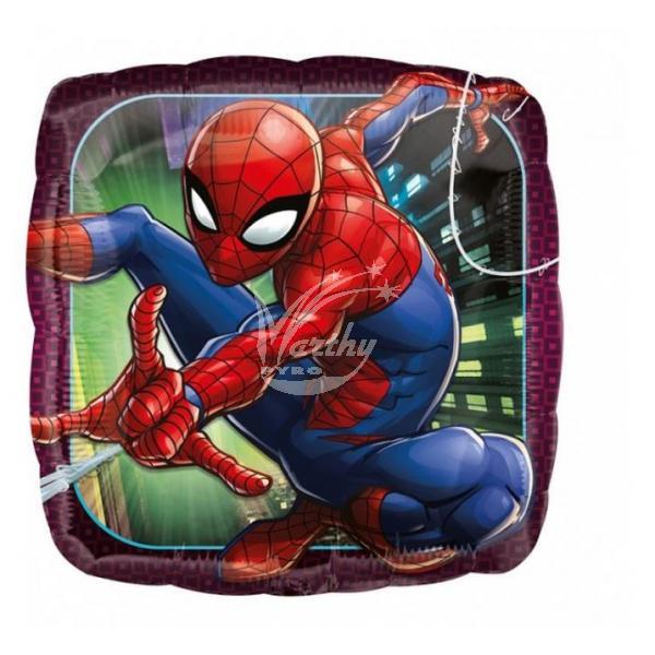 Fóliový balónek - Spiderman - 43 cm  - Kliknutím zobrazíte detail obrázku.