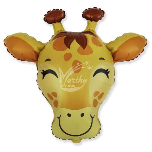 Balón fóliový 60 cm Žirafa - Kliknutím zobrazíte detail obrázku.