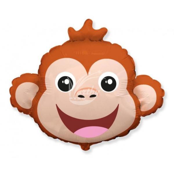 Balón fóliový 68 cm Opice - Kliknutím zobrazíte detail obrázku.