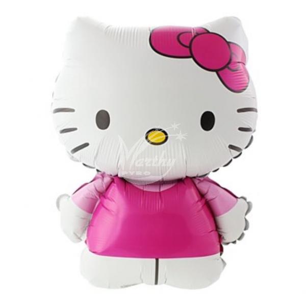 Balón fóliový 60 cm Hello Kitty - Kliknutím zobrazíte detail obrázku.