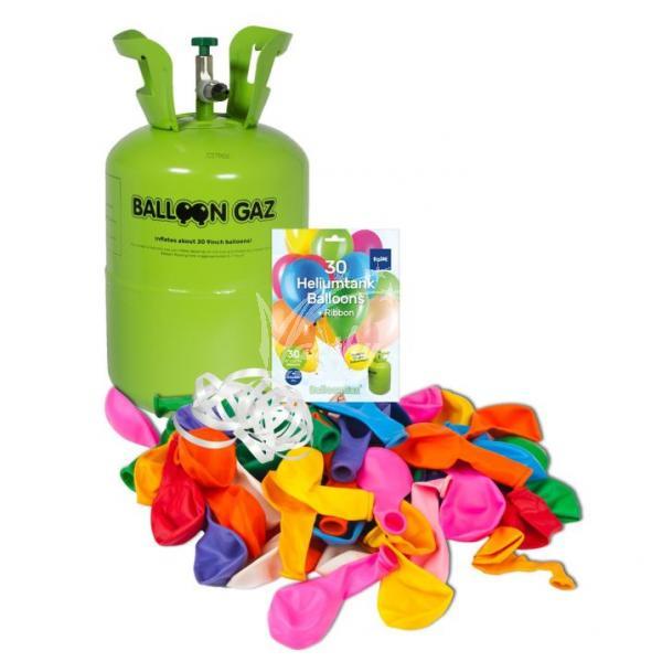 Helium do balónků 250 l - na 30 balónků - Kliknutím zobrazíte detail obrázku.