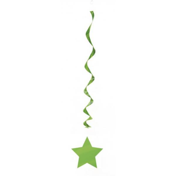 Dekorace Hvězdy (3ks) - zelená, 91cm  - Kliknutím zobrazíte detail obrázku.